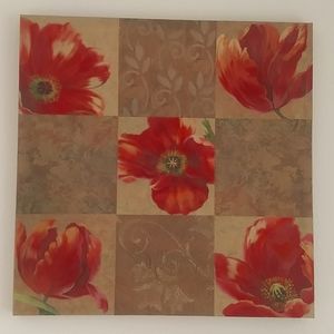 Poppy Flowers Canvas